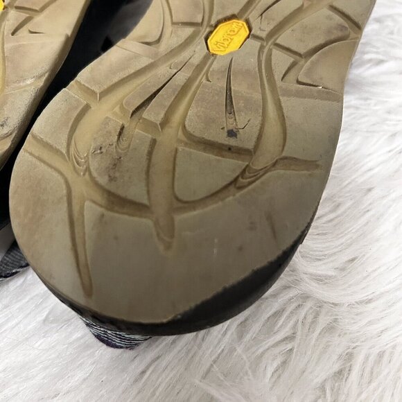 Chaco Women’s Sandals ZX2 Yampa Pixel Weave Slingback Toe-Loop J103426 Sz 6 Blue - Picture 11 of 12